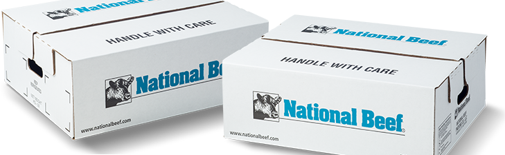 Two sealed National Beef Boxes