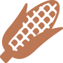 Icon of a gold corn cob