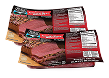 Two packages of Corned Beef.