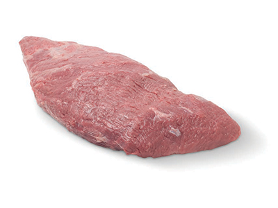 A cut of raw Bottom Round.