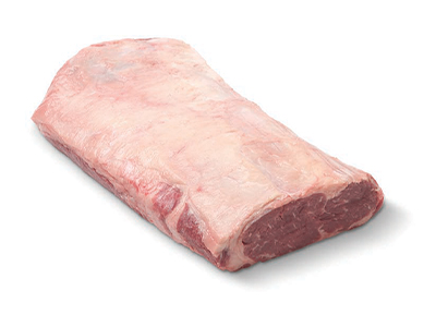 A cut of raw Strip Loin.
